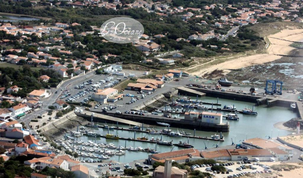 Hotel L'Oceane La Cotiniere Bagian luar foto